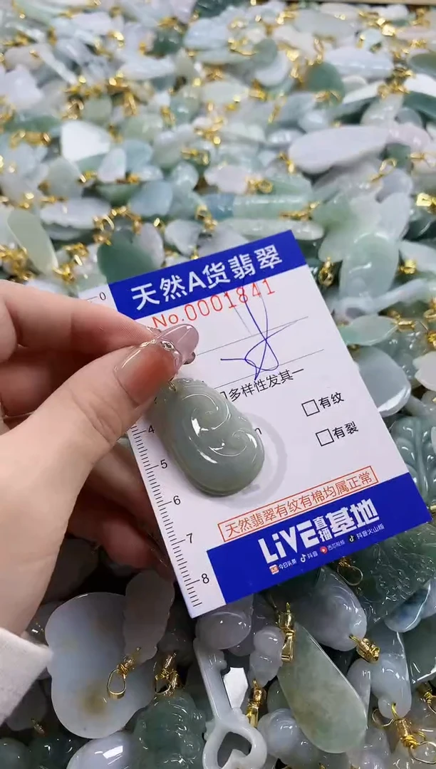 颈饰未镶嵌翡翠天然A货翡翠