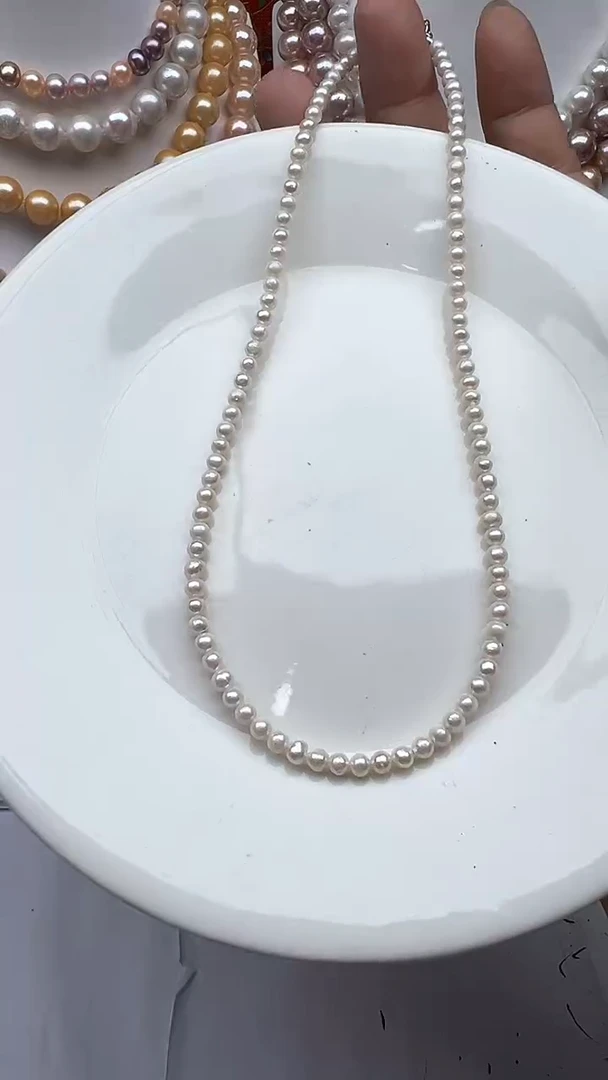 淡水珍珠未镶嵌颈饰1