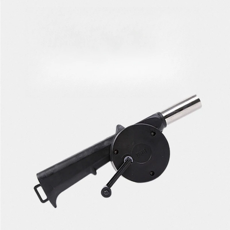 户外便携手动鼓风机烧烤助燃吹风机野营实用工具