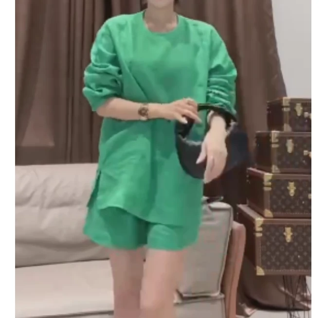 2025夏季新款网红同款洋气减龄气质时尚套装两件套乖xioo