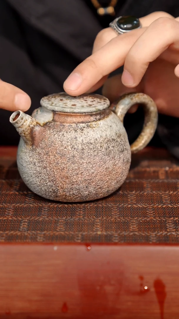 陶瓷奢瓷/瑞寅柴烧茶器（壶）805