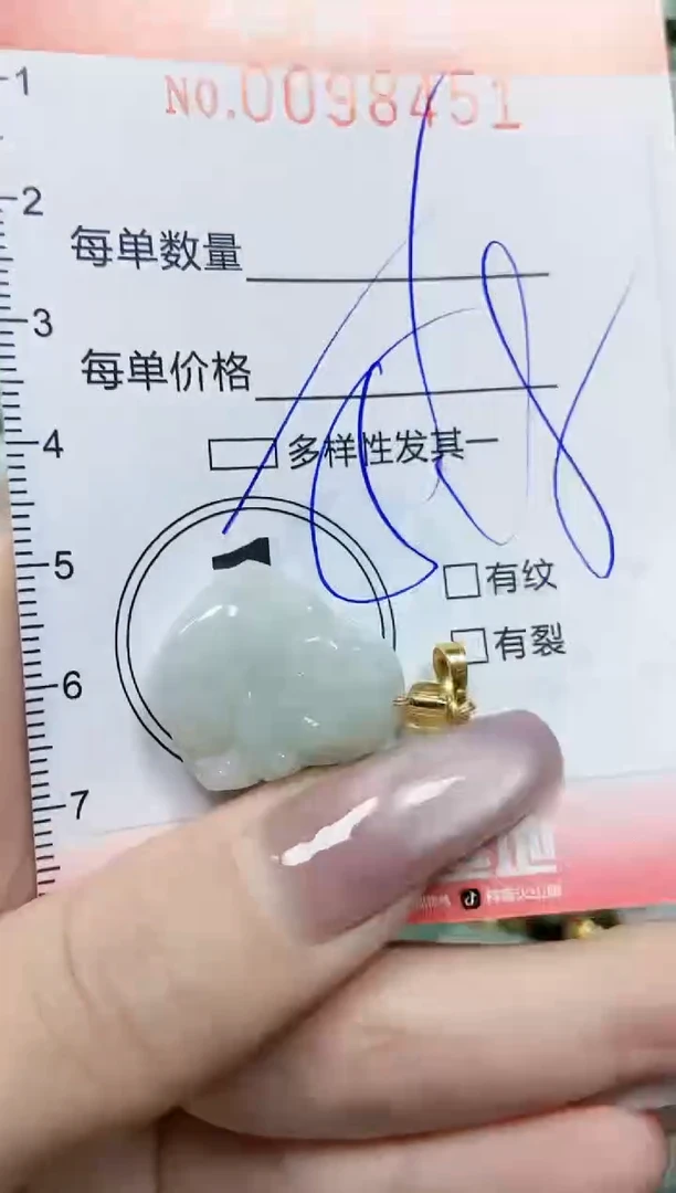 【闪购商品】翡翠颈饰未镶嵌闪购0098451多样性发其一