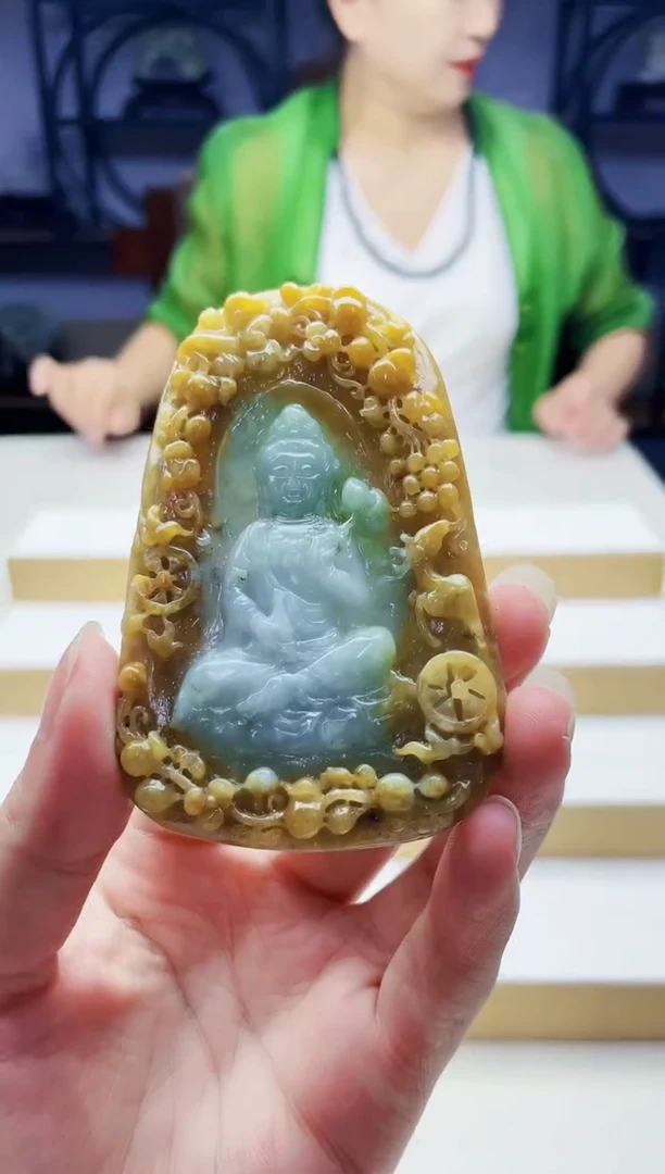 定制翡翠未镶嵌毛货08170048