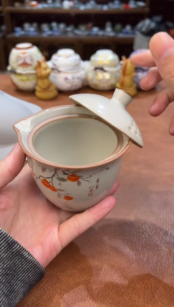 真的很便宜会开片的旅行茶具