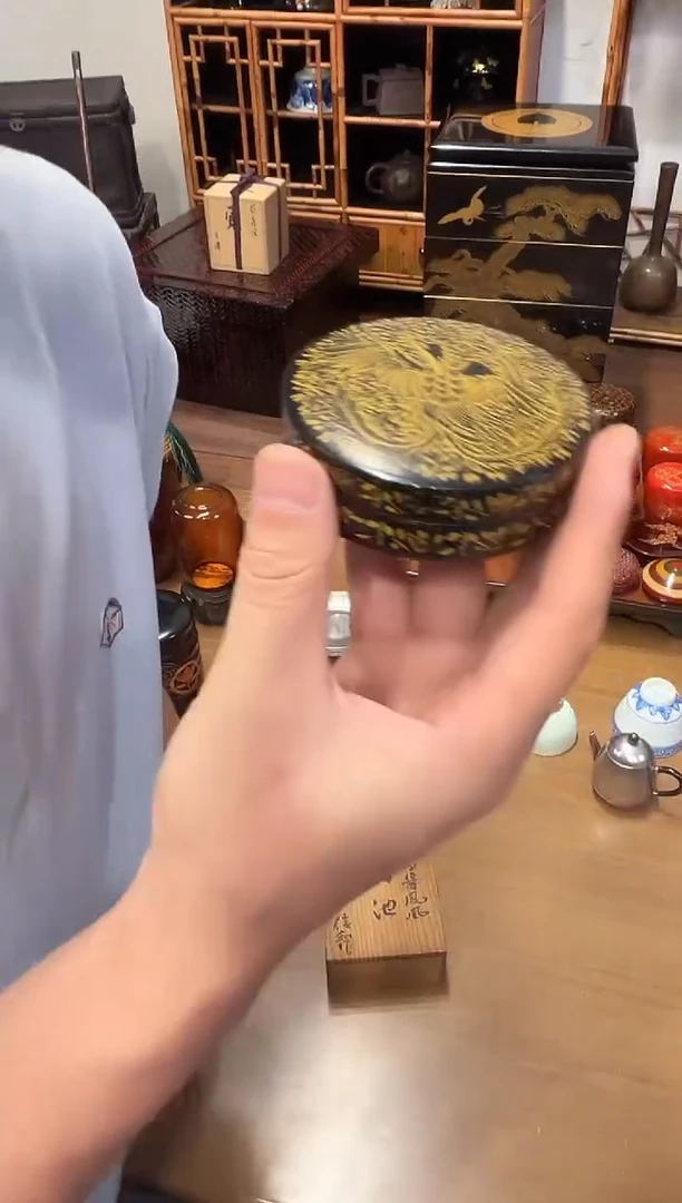 蒟酱  香盒 大漆漆器大漆漆器