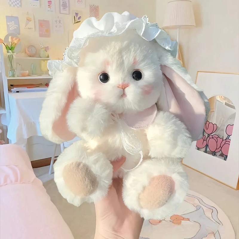 莉莉安垂耳兔兔DIY手工自制关节玩偶材料包可录音娃娃兔子礼物