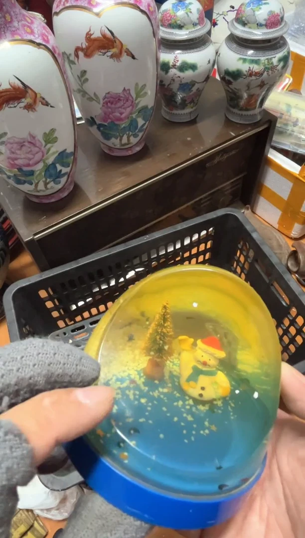 手工艺品琉璃乐**猫摆件