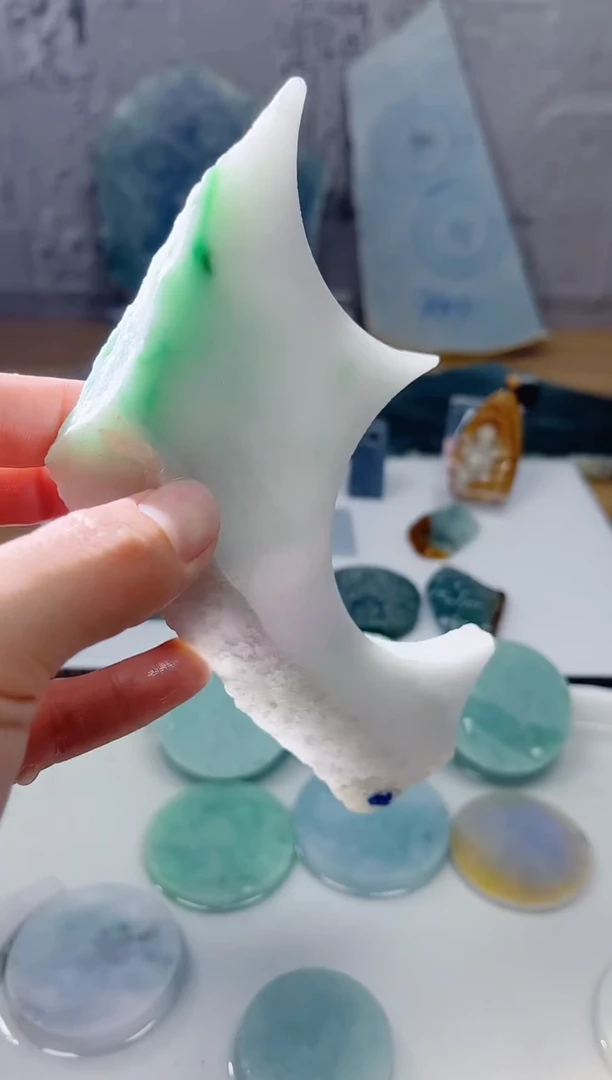 裸石翡翠天然翡翠A货石 南 862