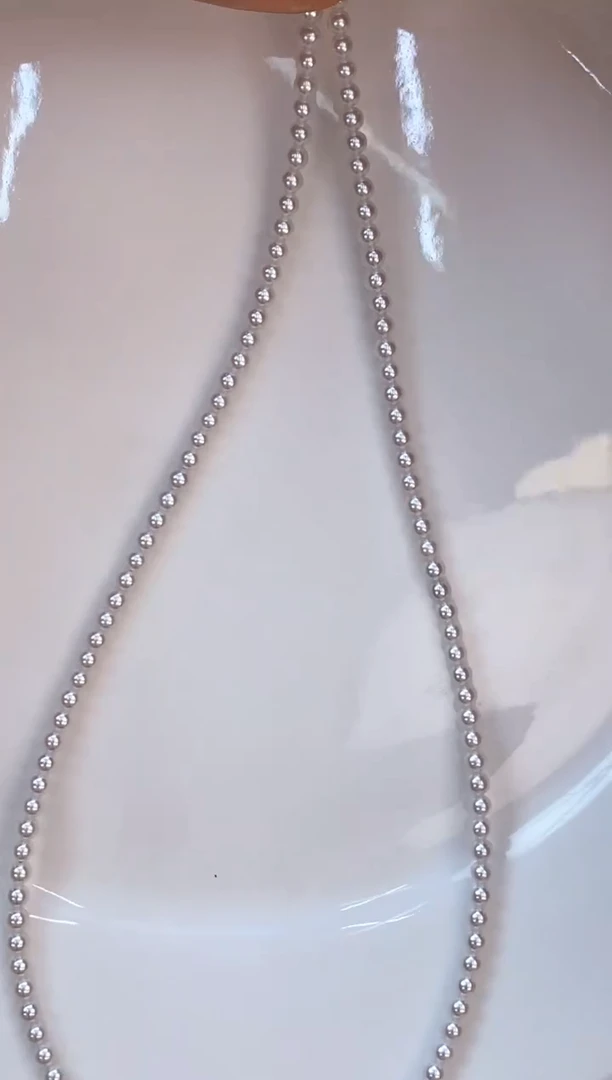 项链14K金镶嵌淡水珍珠3