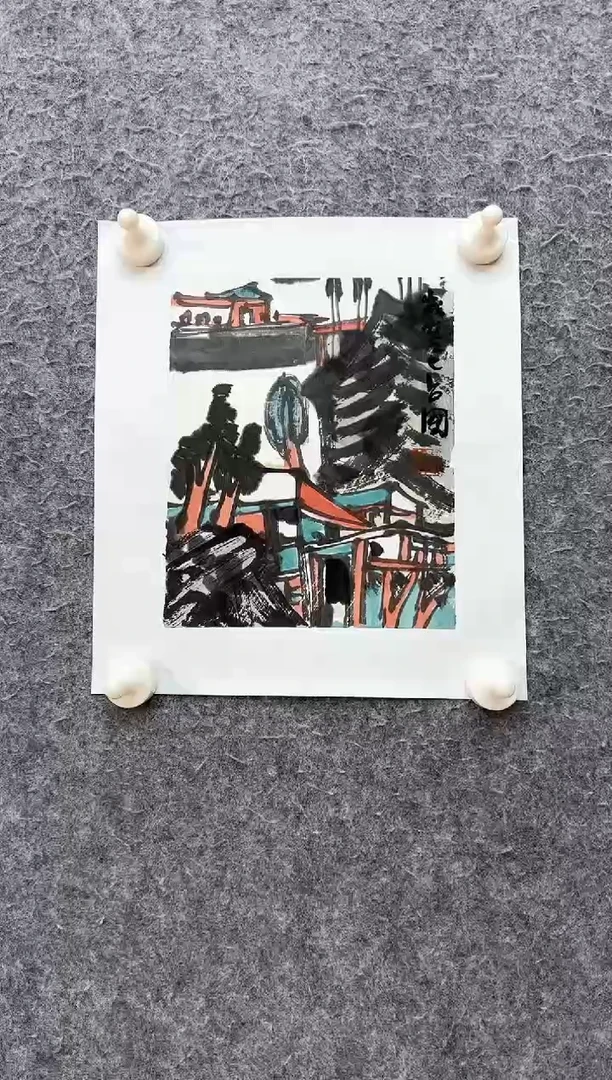 国画ST-JZP老师绘画作品