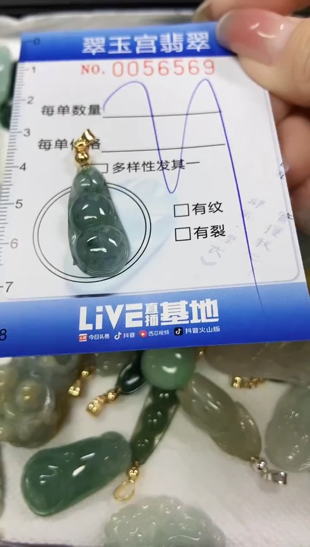 【闪购商品】翡翠颈饰未镶嵌闪购商品0056569