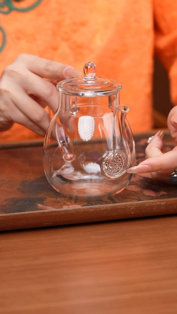 【闪购商品】禾器/晶彩云仕壶/浅粉色/定制版