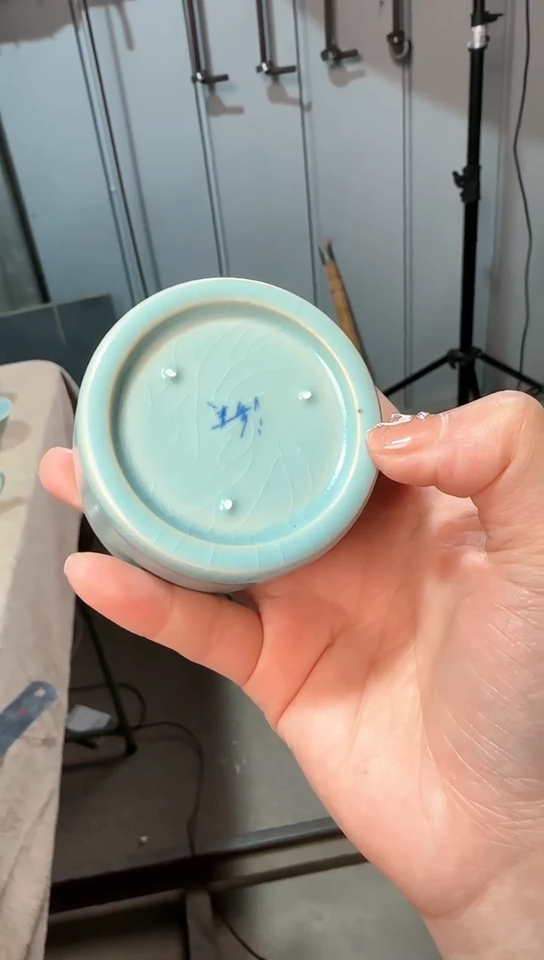 【闪购商品】扳指杯（瑕疵简包）--海英开窑-羊