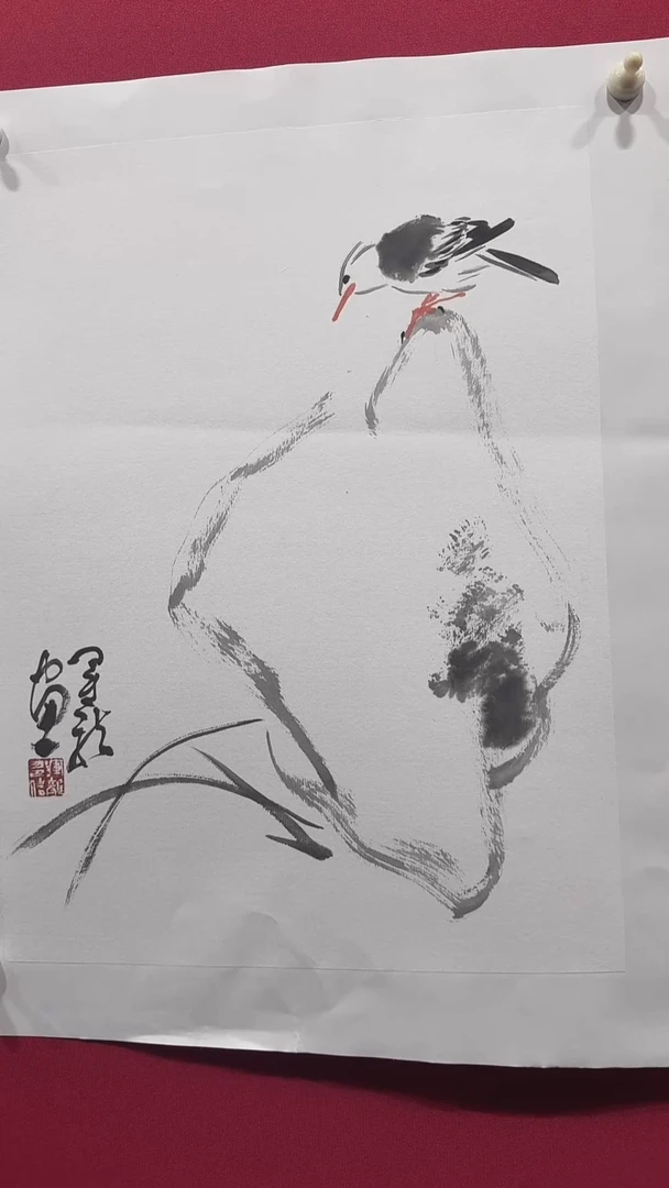 国画刘运龙35*46........