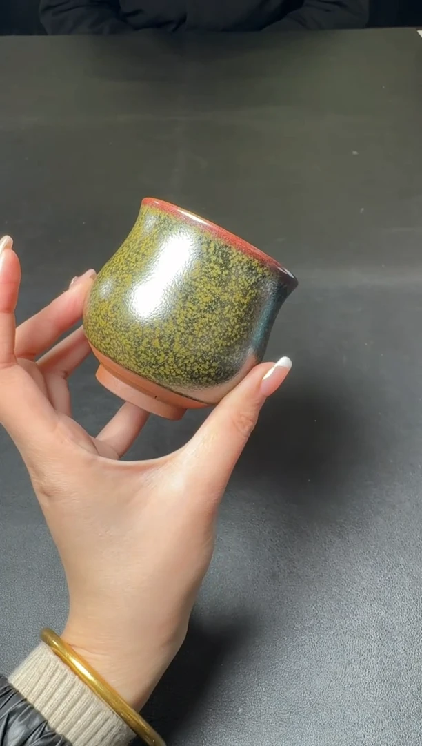 【闪购商品】茶盏金长兴柴烧盏42