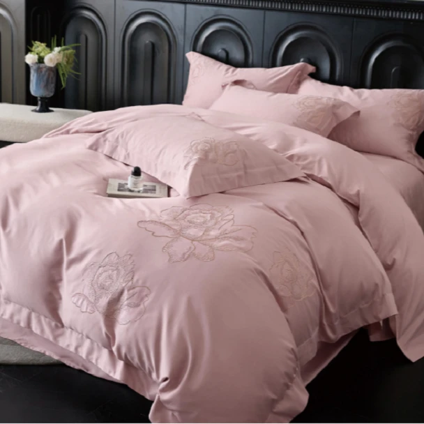 【满月回归惊喜炸】线下实体款长绒棉重工刺绣四件套MSY 伊莲娜