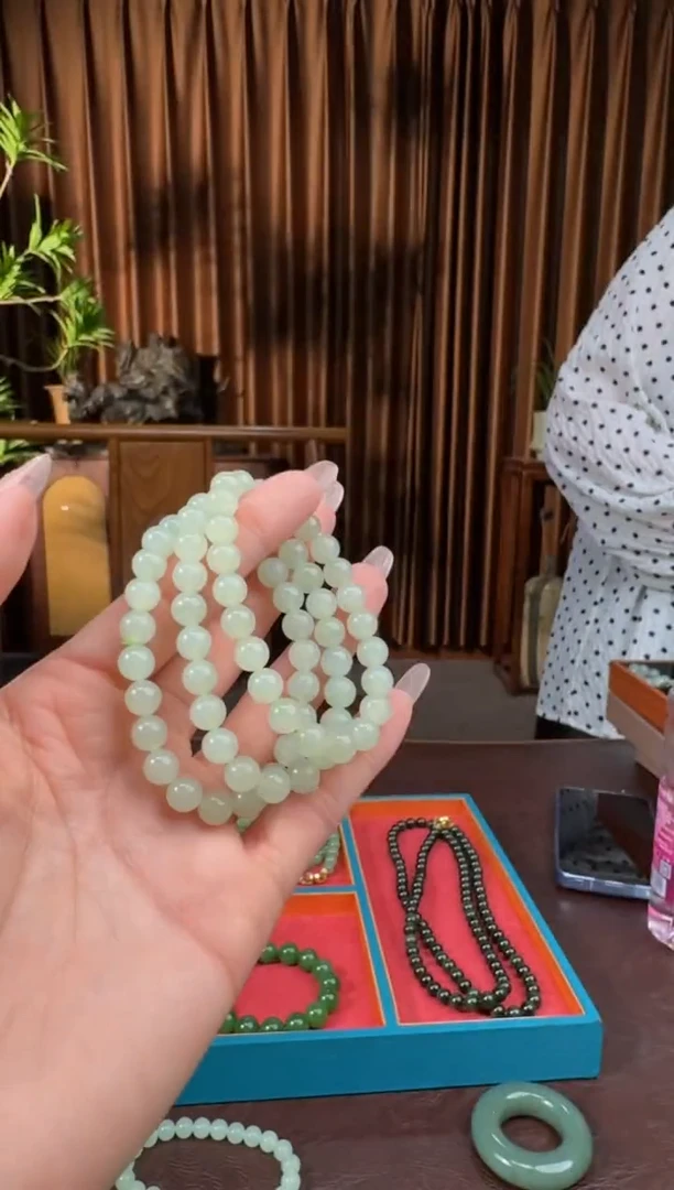 和田玉未镶嵌颈饰29姗姗8.14多样性拍一发一约8mm