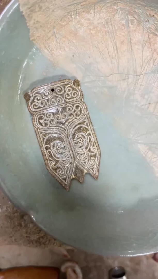 瓷片手工，手绘，陶瓷