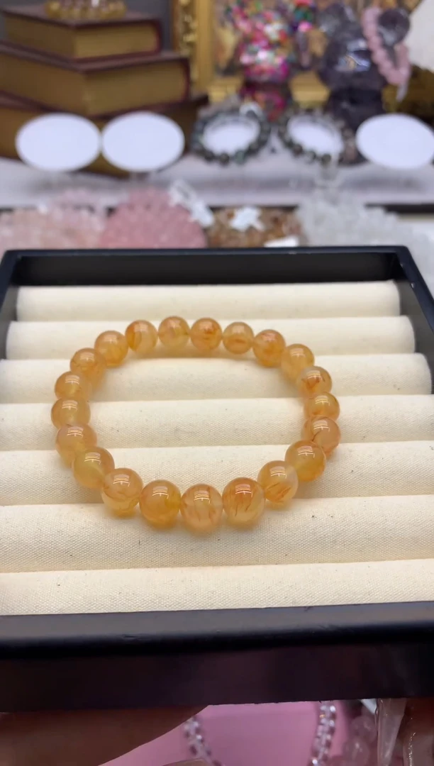 【闪购商品】水晶手串未镶嵌9+龙纹玛瑙