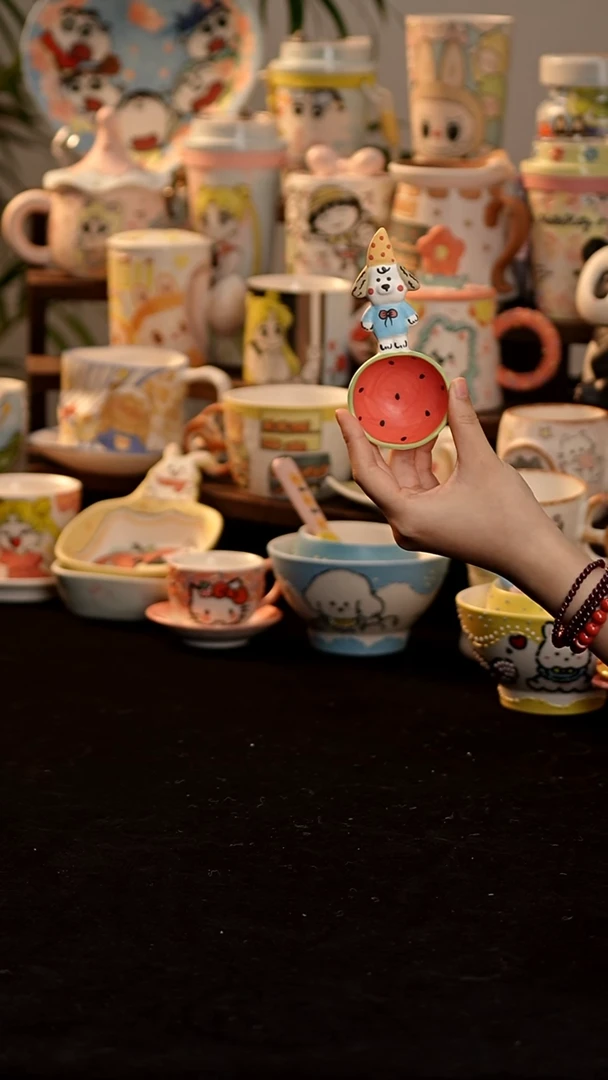 其他景德镇釉下彩手绘设计师款陶瓷