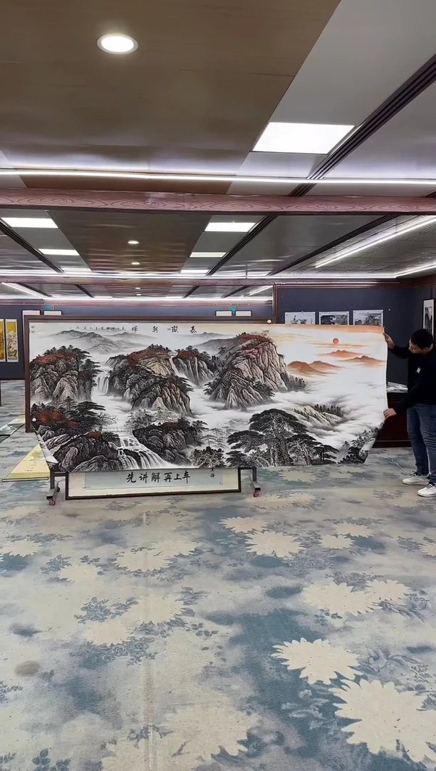 国画Z王红兵-山水国画-大丈二