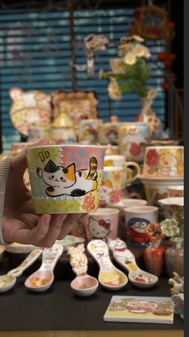 【闪购商品】【原创设计】景德镇手绘陶瓷