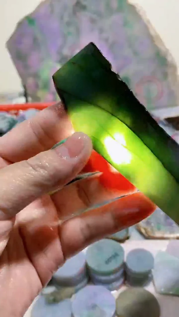 裸石翡翠0蒙0翡翠珠宝78