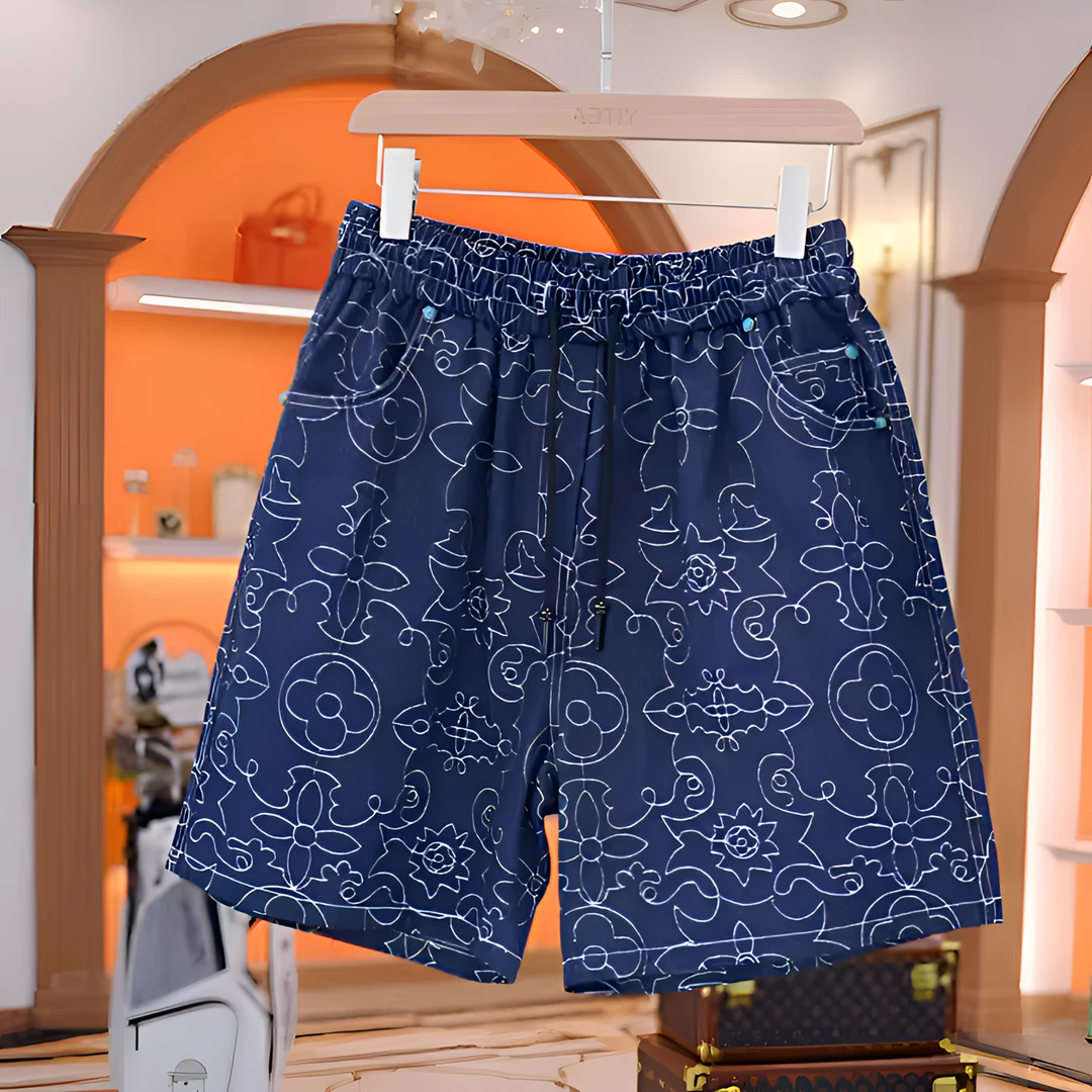 【艳公子】潮牌时尚夏季休闲百搭潮流情侣款短裤 S258023