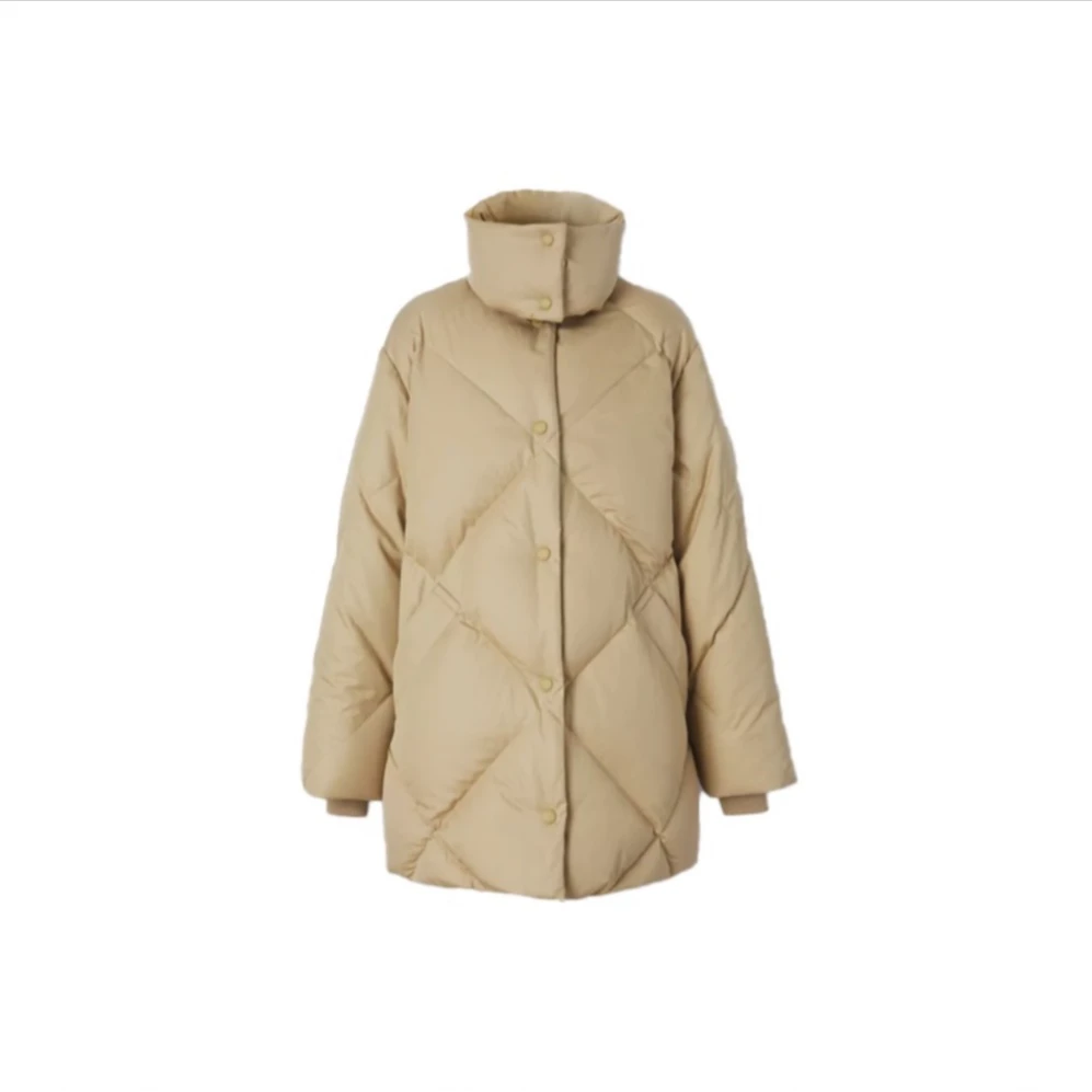 未使用 BURBERRY/博柏利 【念念活动】无帽纯色翻领羽绒服