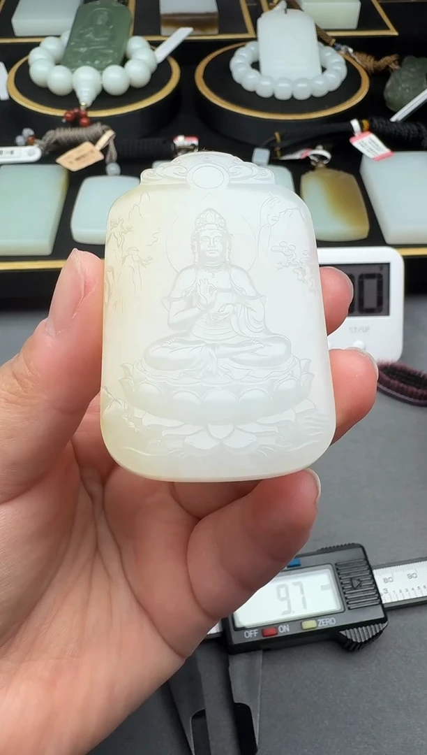 颈饰未镶嵌和田玉4