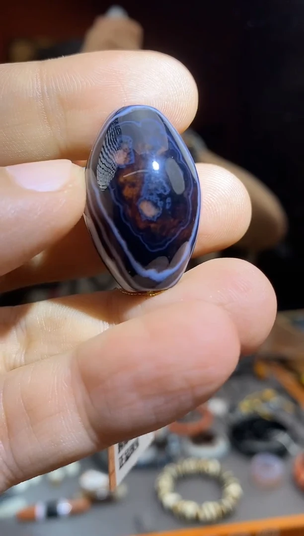 玛瑙/玉髓颈饰未镶嵌 -0915-78  多样性发