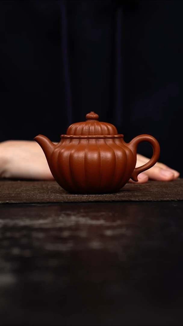 茶壶紫砂原矿手工壶110CC