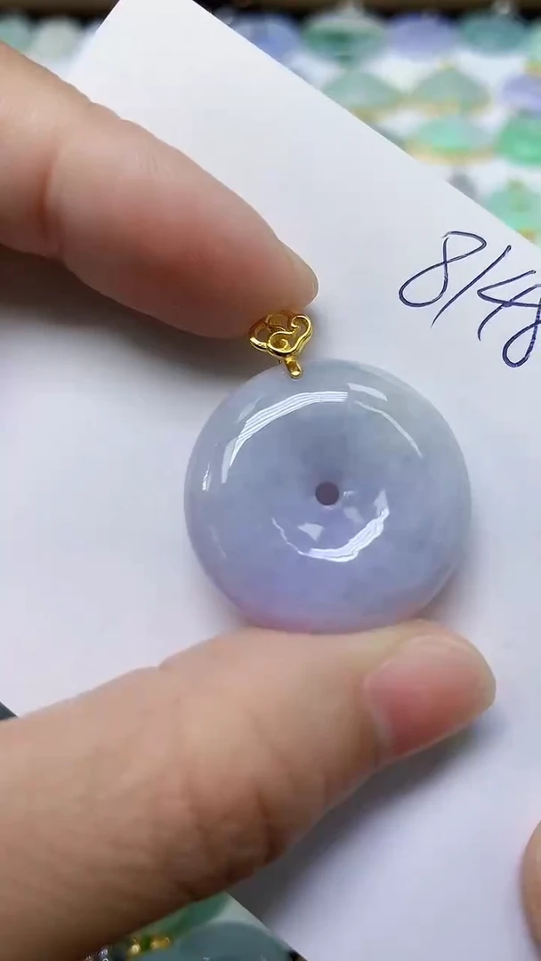 翡翠未镶嵌颈饰天然自然緬甸A貨翡翠