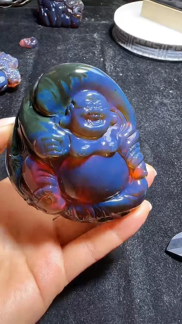 琥珀颈饰未镶嵌66