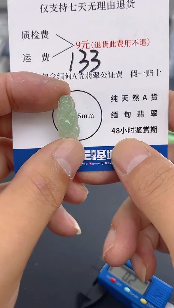 颈饰未镶嵌翡翠纯天然缅甸翡翠A货