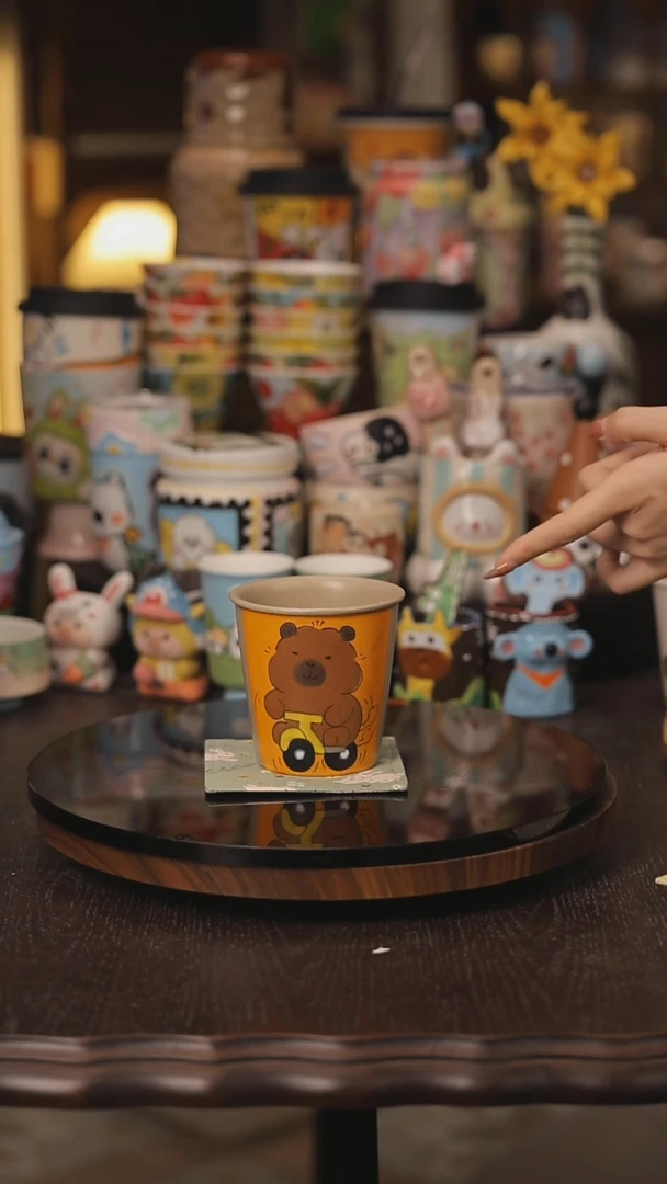 景德镇釉下彩绘设计师款式陶瓷