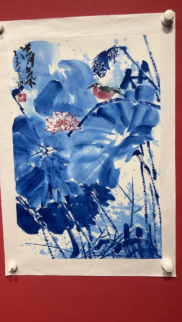 国画李纲-2.7平尺-国画作品