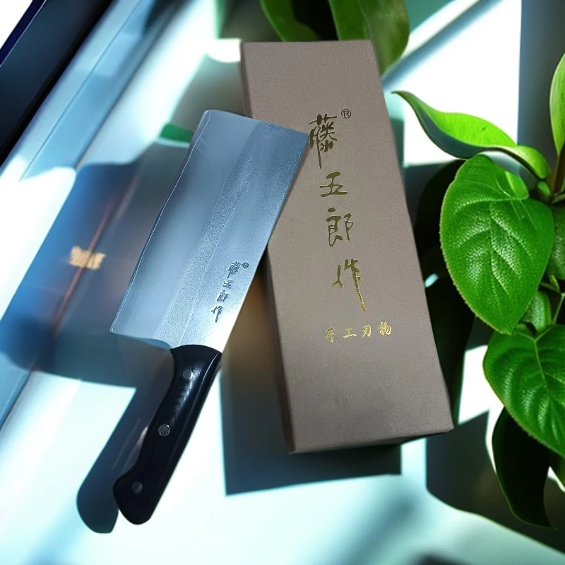 通体模具夹钢斩切两用刀64硬度