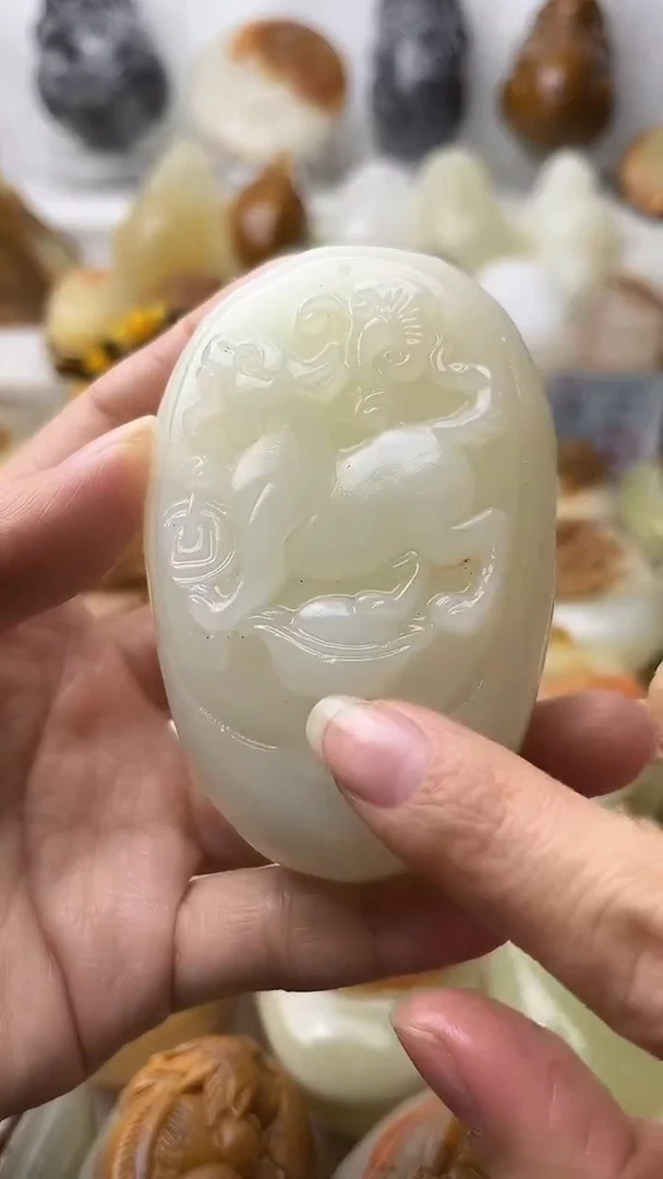 石材古青石棉纹正常不退换狗