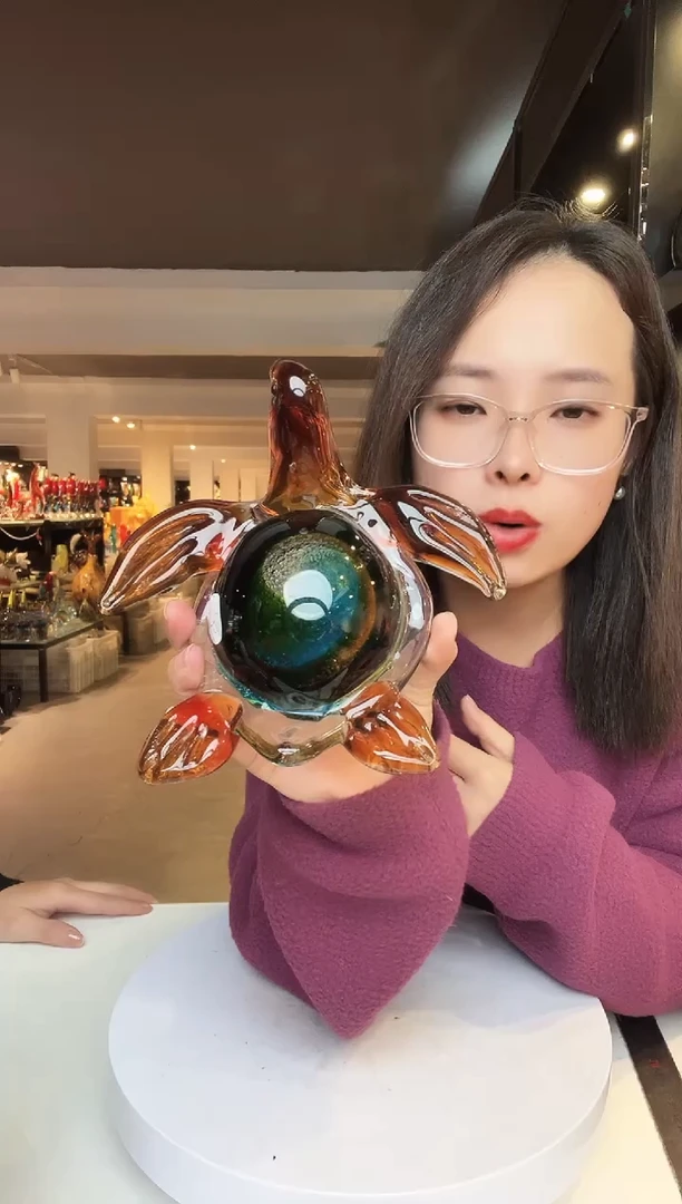 【闪购商品】茶盏琉璃摆件家居摆件