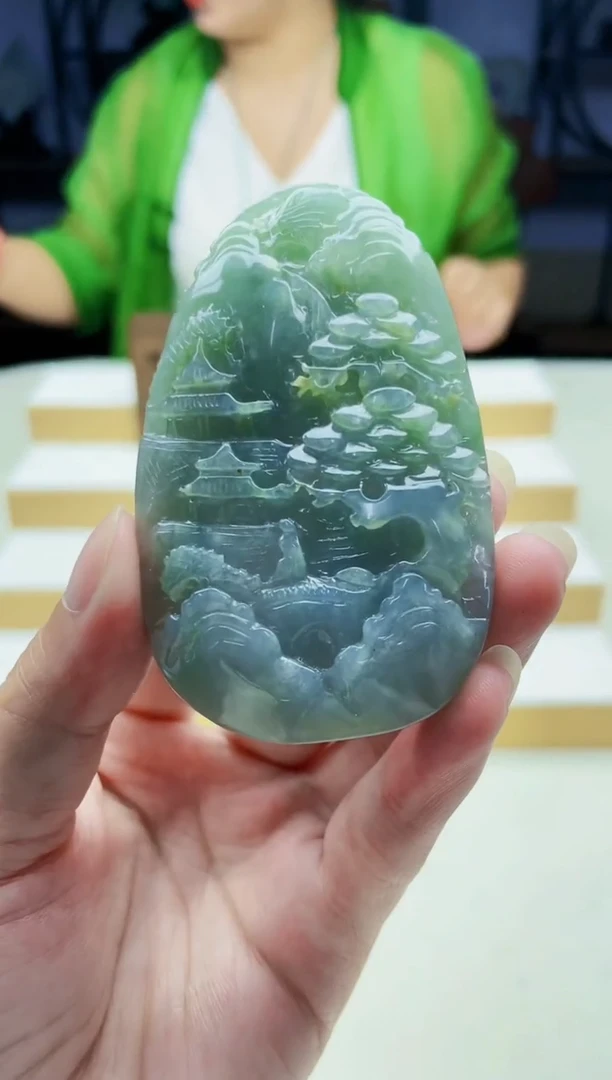颈饰未镶嵌翡翠09160043