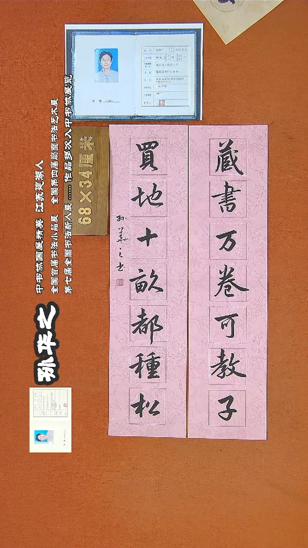 【闪购商品】书法145a孙华之书法作品