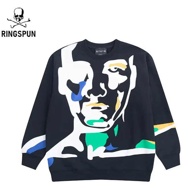 【飞总专属】骷髅头潮牌2023Q重磅棉男孩款男女情侣同款卫衣3001