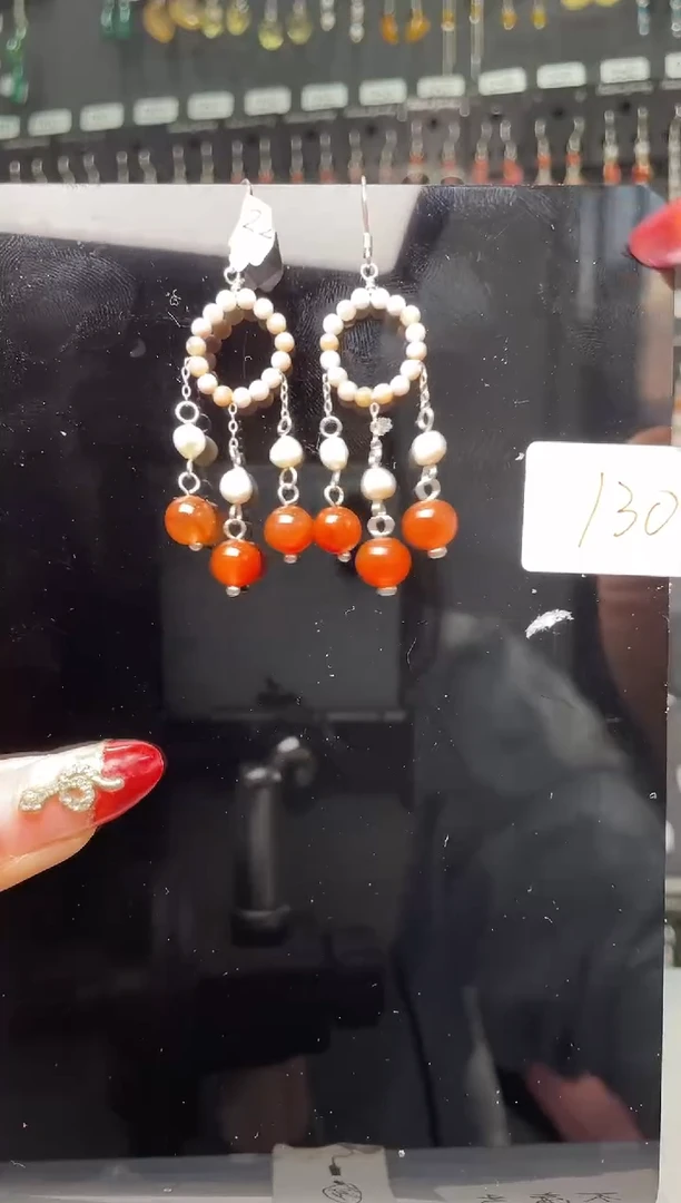 【闪购商品】紫晶耳饰银S925镶嵌喜欢拍