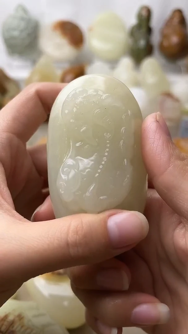 石材古青石棉纹正常不退换霸王貔貅微瑕