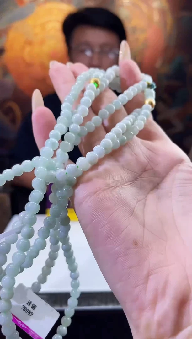 翡翠未镶嵌颈饰多样性发其一35