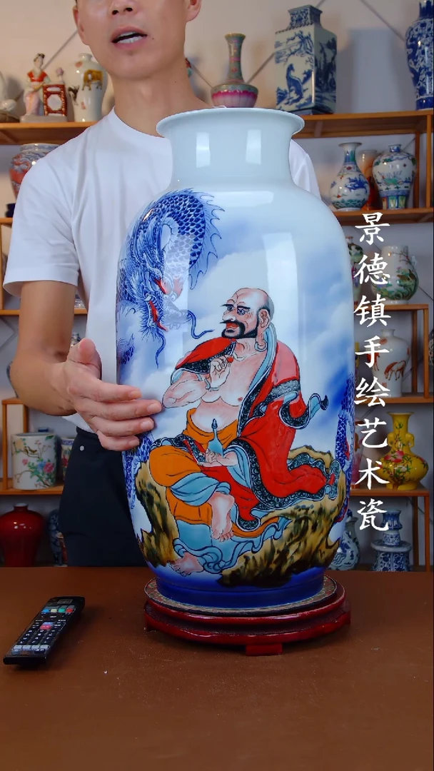 现代景德镇手工手绘陶瓷摆件72