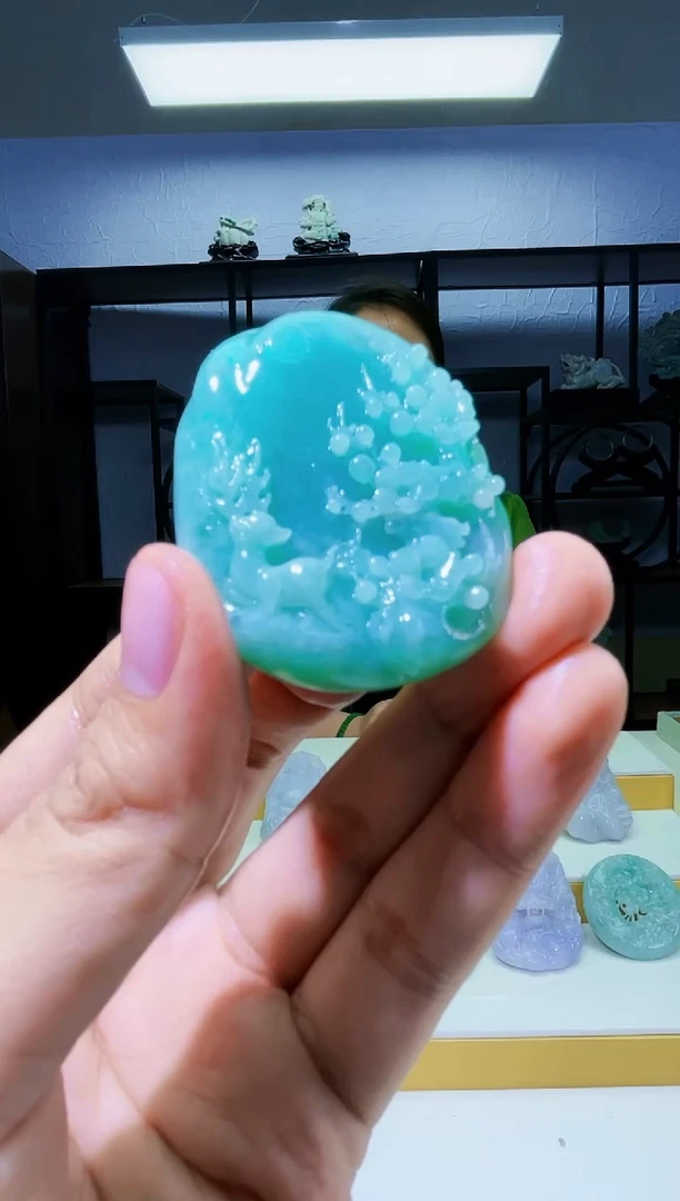 定制翡翠未镶嵌毛货05100119