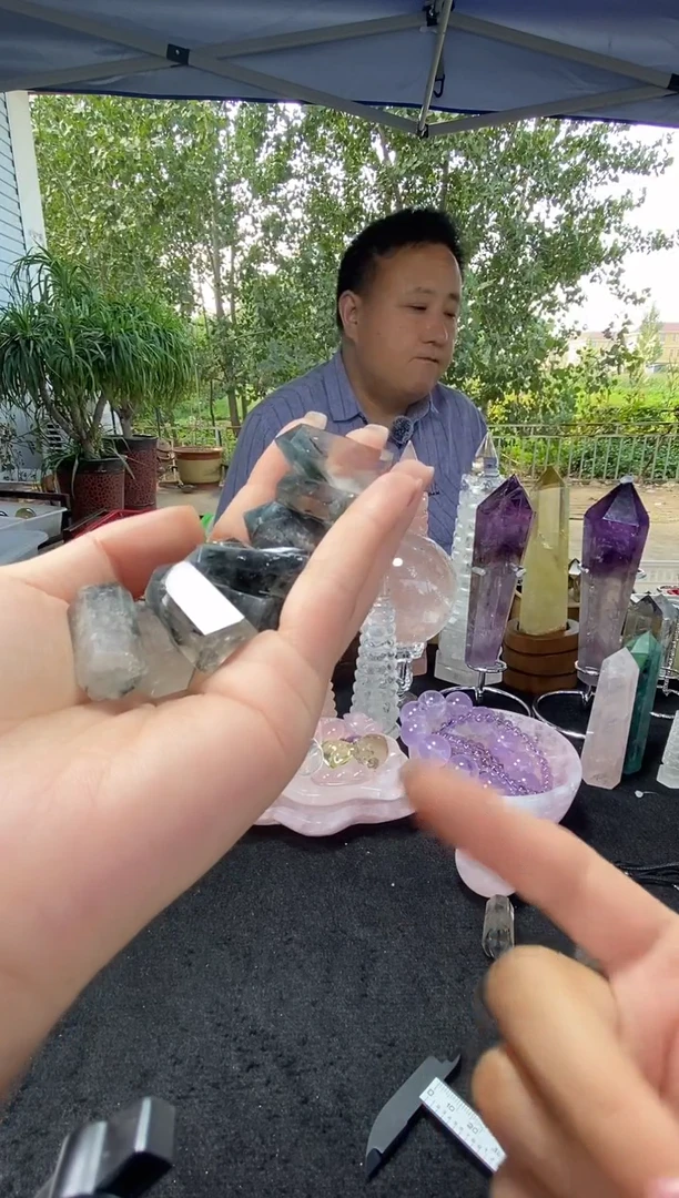 未镶嵌珠宝半成品水晶水晶柱子多样性发其一