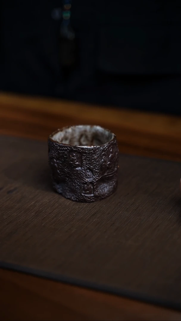 纯手工制作 佛窟杯